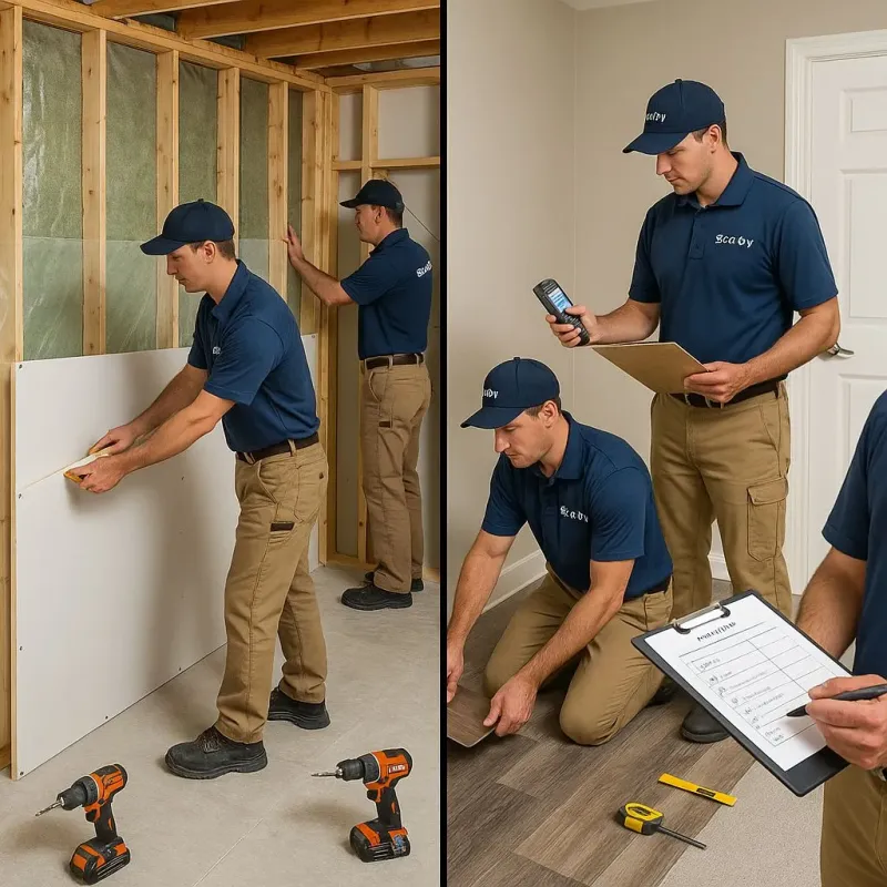 Repairs and Reconstruction process in Ulster County, NY